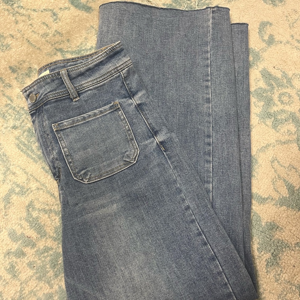 Oat straight leg jeans